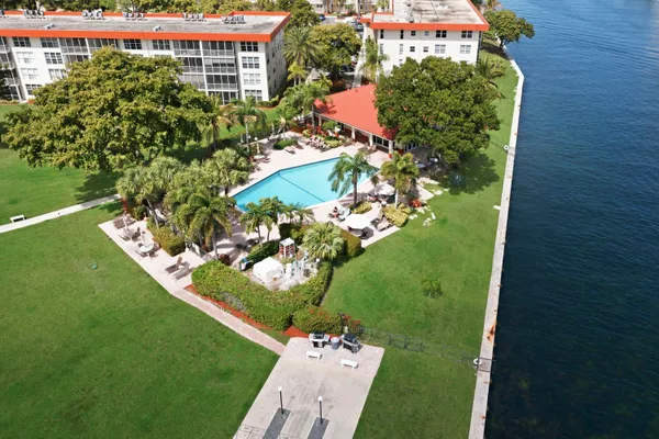 a view of a house with a garden