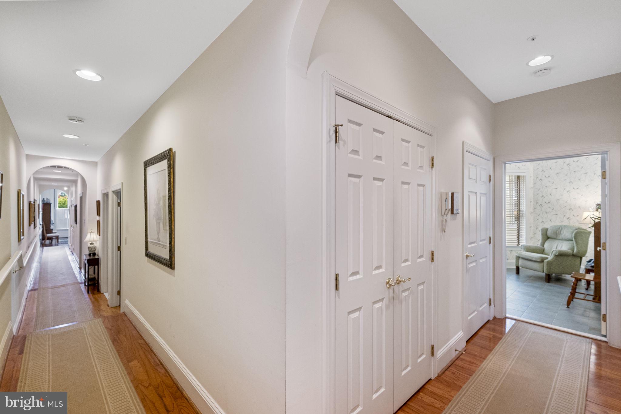 119 Record Street, Unit 1 Frederick, MD 21701 - Photo 32 of 72 Hall to solarium and primary suite