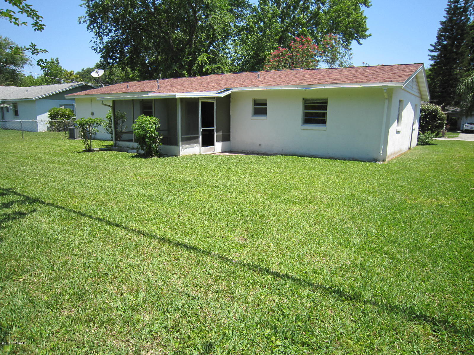 1706 Western Road South Daytona, FL 32119 - Photo 14 of 16 a view of a house with yard and plants