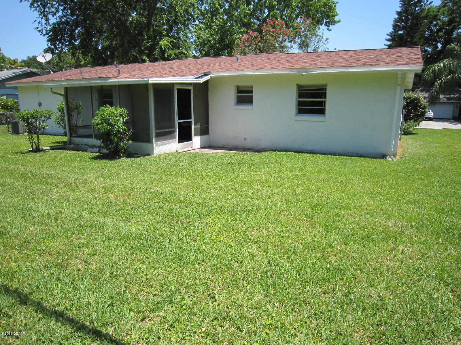 1706 Western Road South Daytona, FL 32119 - Photo 15 of 16 a view of a house with a yard