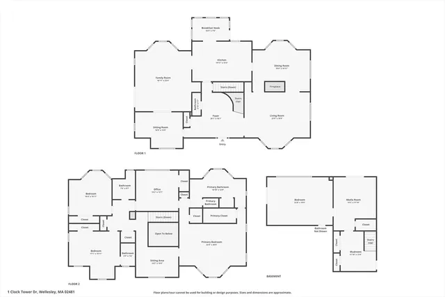 $2,590,000 | 1 Clock Tower Drive, Wellesley, MA 02481