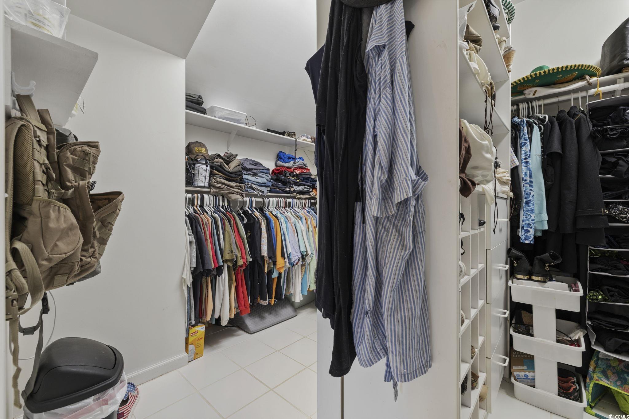 153 Watson Way Pawleys Island, SC 29585 - Photo 21 of 40 Spacious closet with light tile patterned flooring