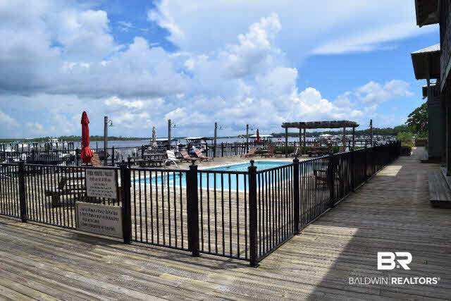 25777 West Perdido Avenue, Unit G Orange Beach, AL 36561 - Photo 17 of 18 Waterfront Pool Deck