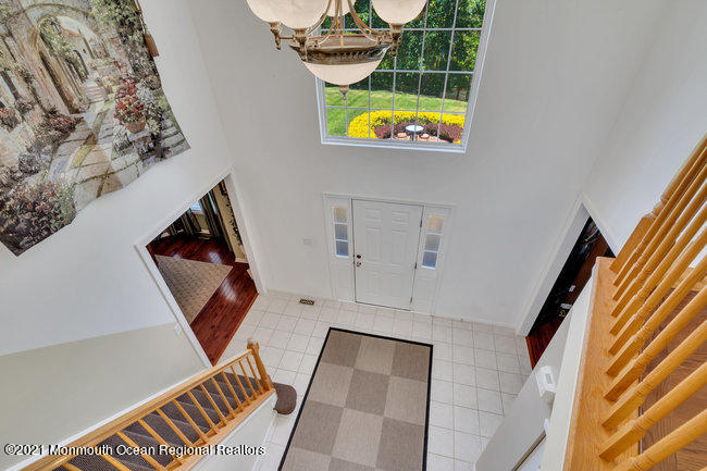27 Paint Island Spring Road Millstone Township, NJ 08510 - Photo 20 of 38 View of Foyer from Above