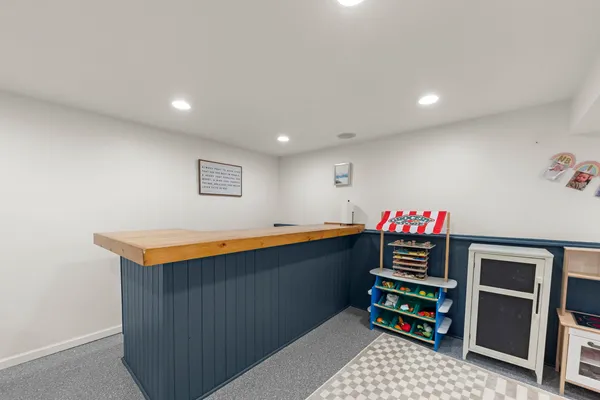 a room with furniture and window