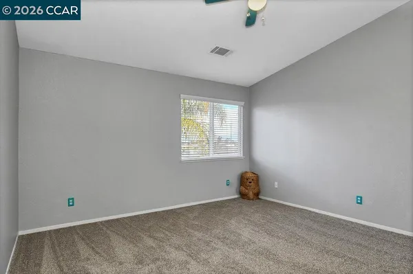 a view of a livingroom with a window