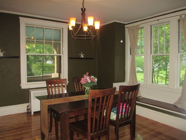 25 Colonial Road Worcester, MA 01602 - Photo 9 of 21 a view of a dining room with furniture window and wooden floor