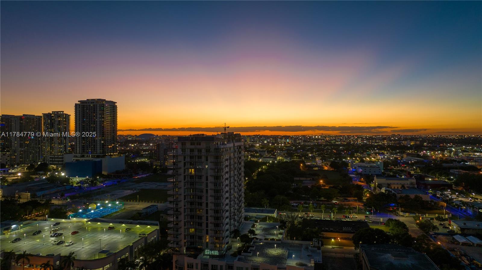1837 Northeast 4th Avenue, Unit 1904 Miami, FL 33132 - Photo 17 of 20 a view of a city with tall buildings