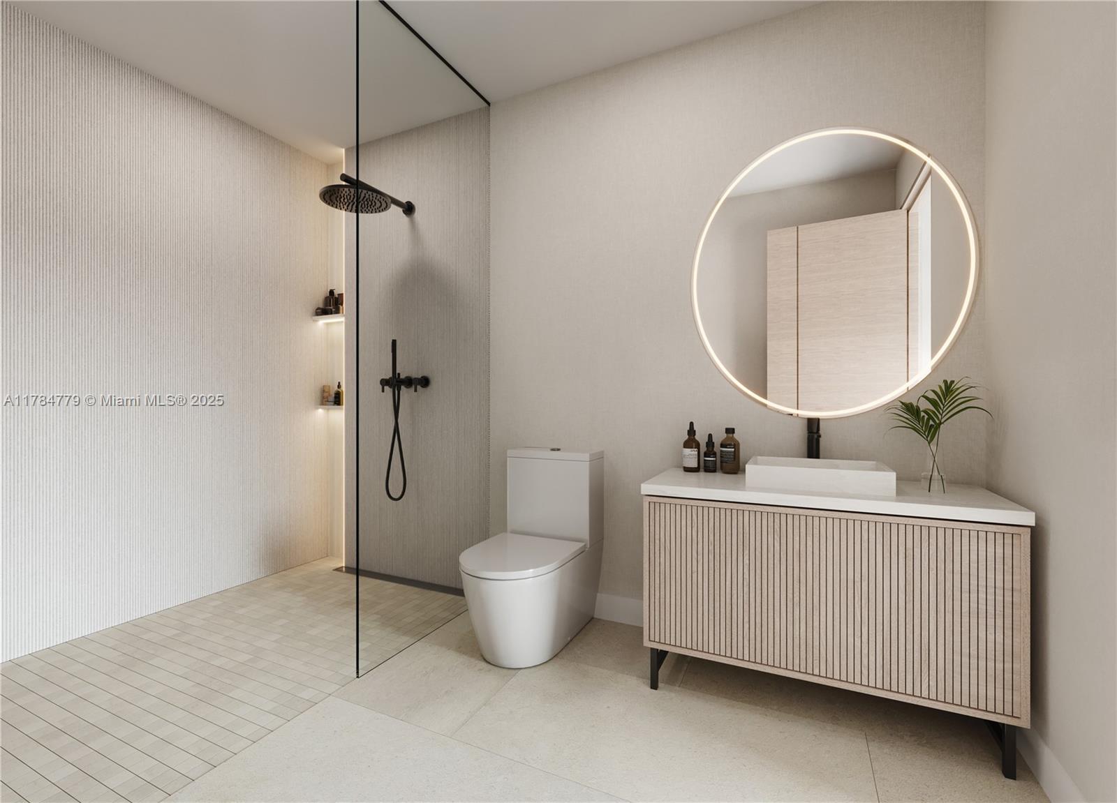 1837 Northeast 4th Avenue, Unit 1904 Miami, FL 33132 - Photo 5 of 20 a living room with a couch and a table