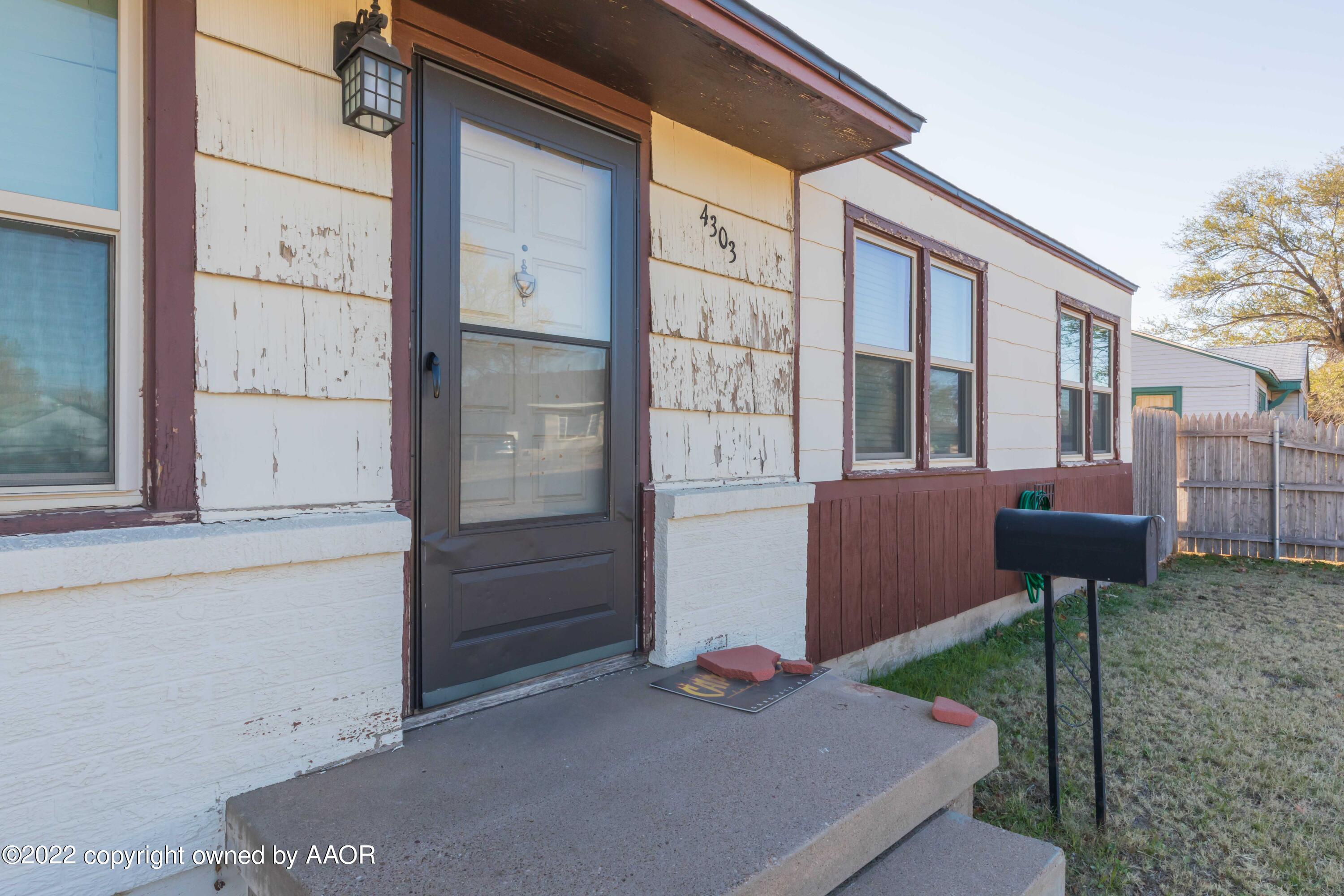 4303 South Hayden Street Amarillo, TX 79110 - Photo 3 of 25 FRONT VIEW 3