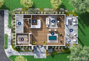 21 Sequoia Circle Manhasset, NY 11030 - Photo 4 of 4 an aerial view of a house with a yard