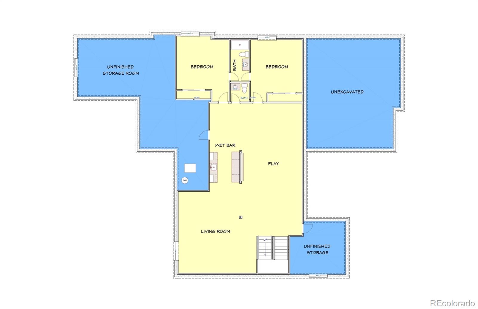 5286 Flora Way Arvada, CO 80002 - Photo 3 of 3 a picture of a wall with a large window