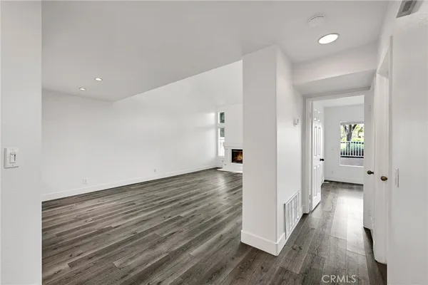 wooden floor in an empty room