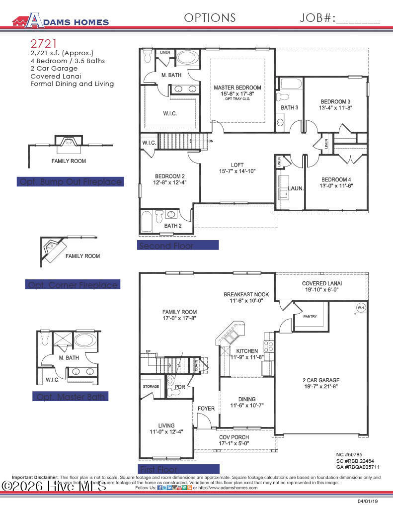4102 Butler Road Northeast Leland, NC 28451 - Photo 20 of 20 Floor Plan