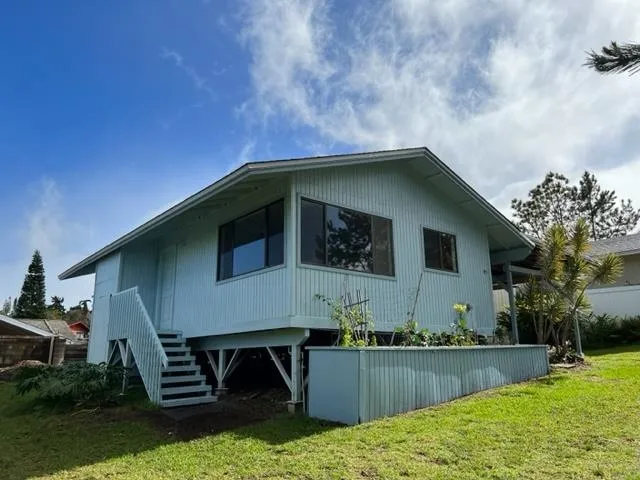 front view of house with a yard