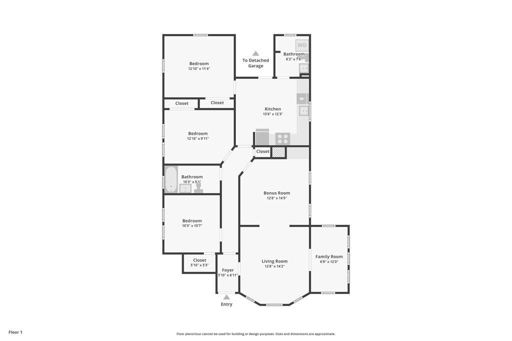 42 Lagrange Street, Unit 1 Boston, MA 02132 - Photo 27 of 29 a picture of a floor plan