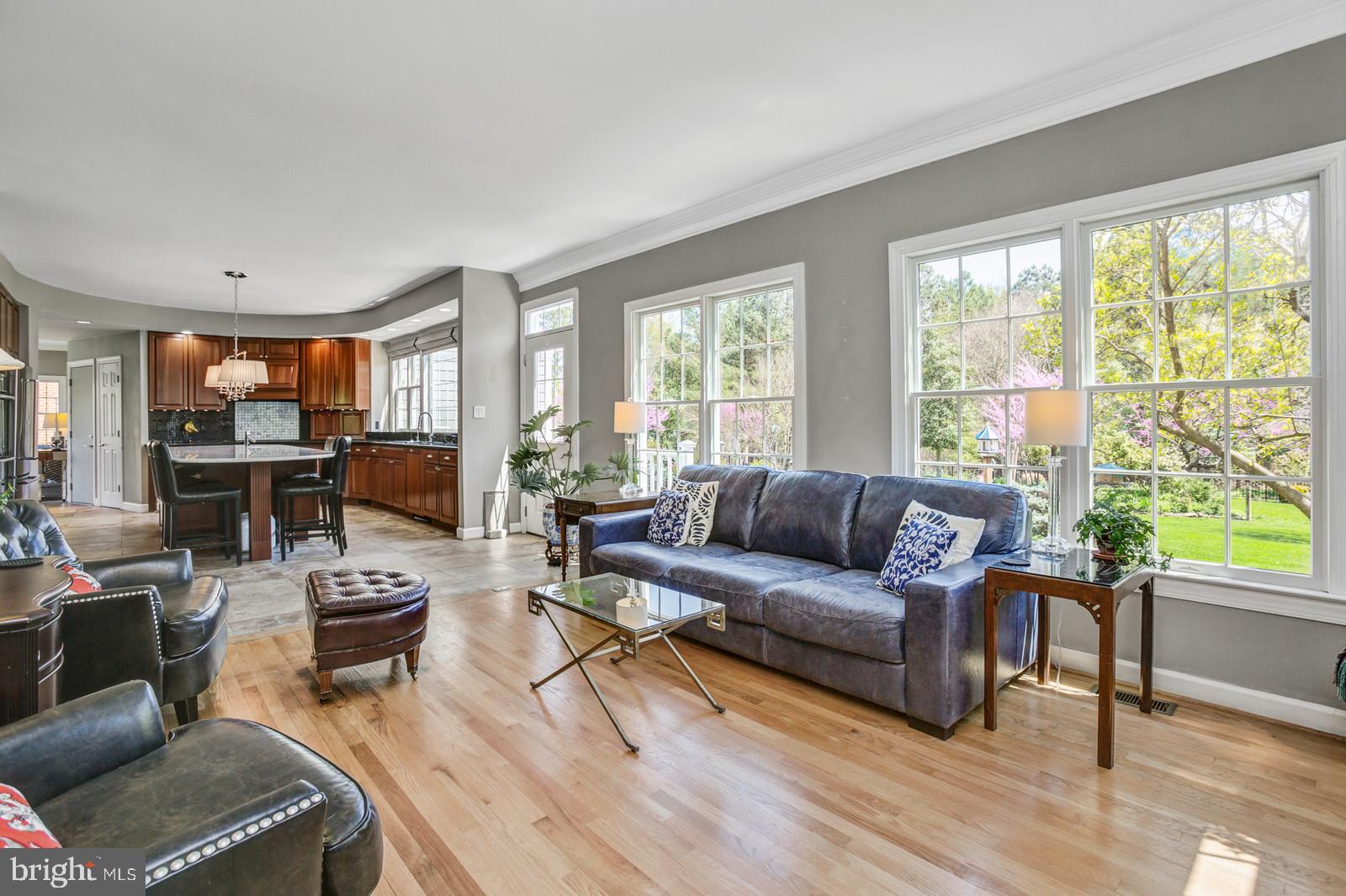 3407 Hidden River View Road Annapolis, MD 21403 - Photo 14 of 47 FAMILY ROOM OFF OF KITCHEN - BRIGHT AND SPACIOUS