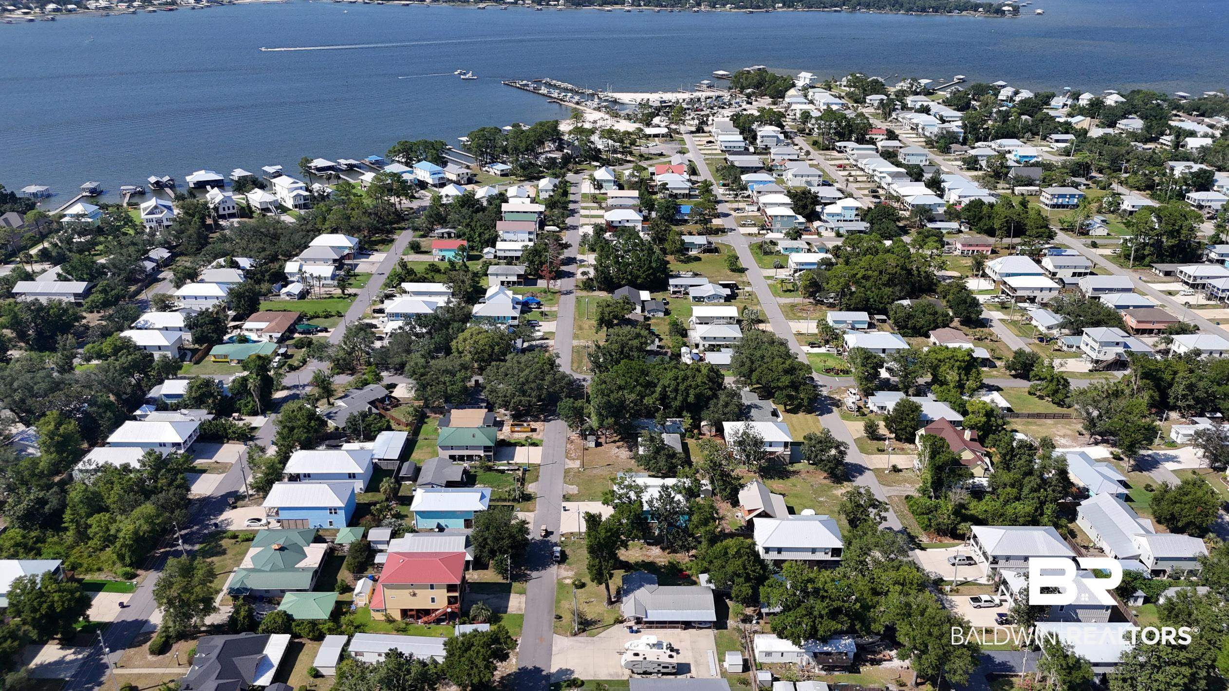 5392 Ornacor Avenue Orange Beach, AL 36561 - Photo 45 of 48 Drone / aerial view with a water view