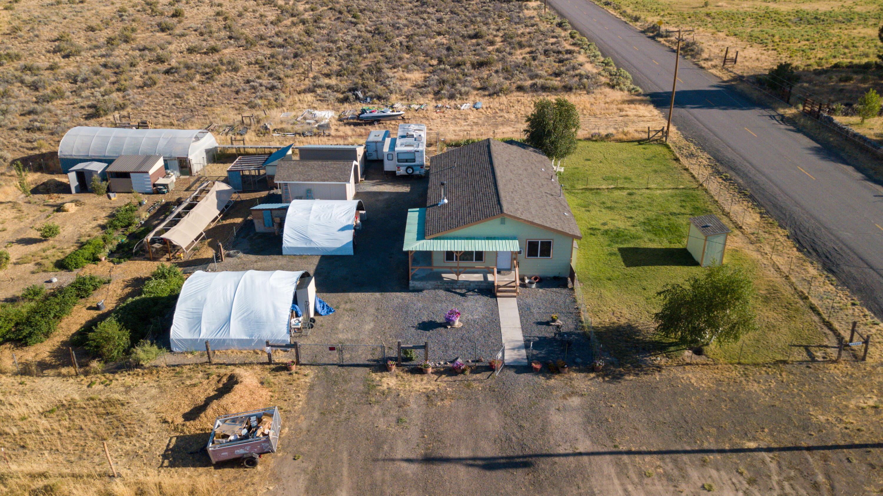 23939 Yellow Jacket Springs Road Beatty, OR 97621 - Photo 63 of 72 Property Drone View
