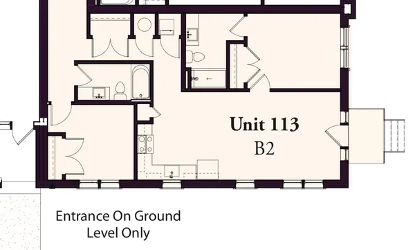 a sign that is on the side of a building