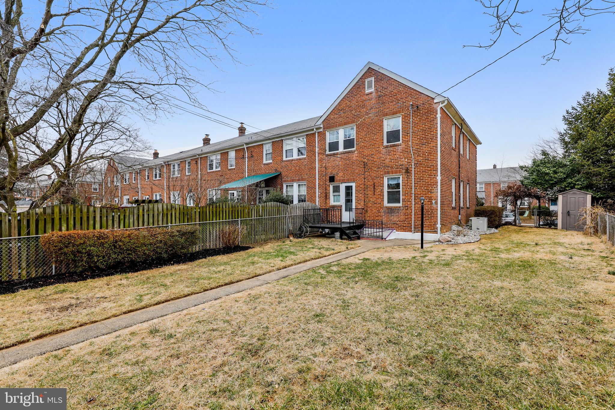 57 Murdock Road Baltimore, MD 21212 - Photo 2 of 44 Large fully fenced yard.