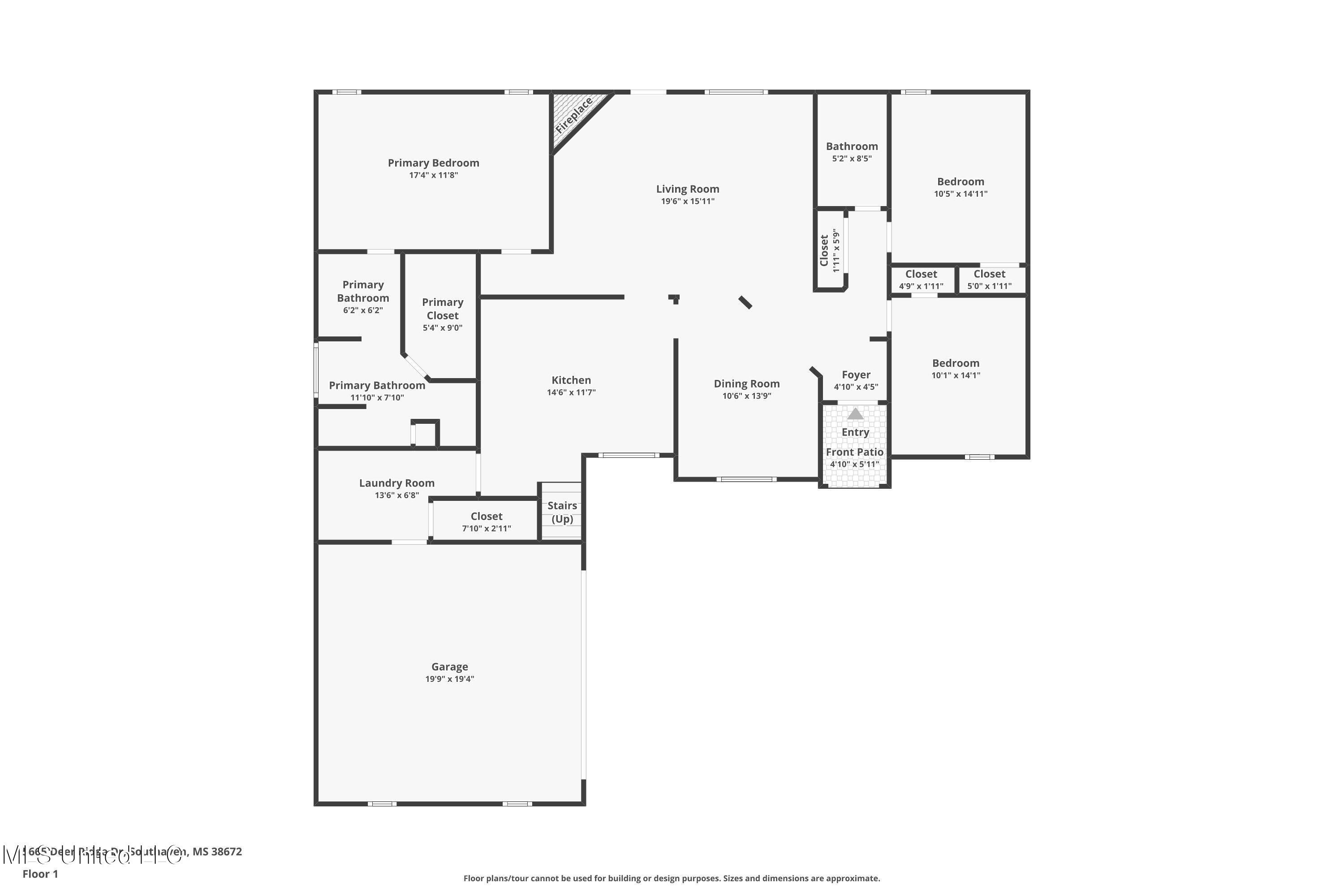 5665 Deer Ridge Drive Southaven, MS 38672 - Photo 17 of 17 002-photo-floor-plan-15085058