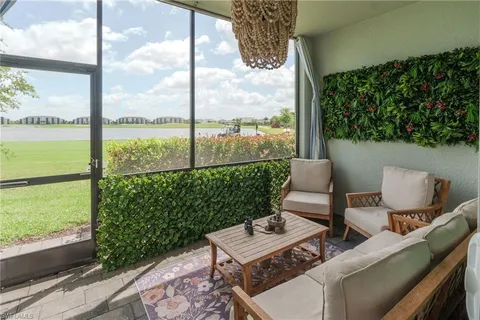 a view of a outdoor space with seating