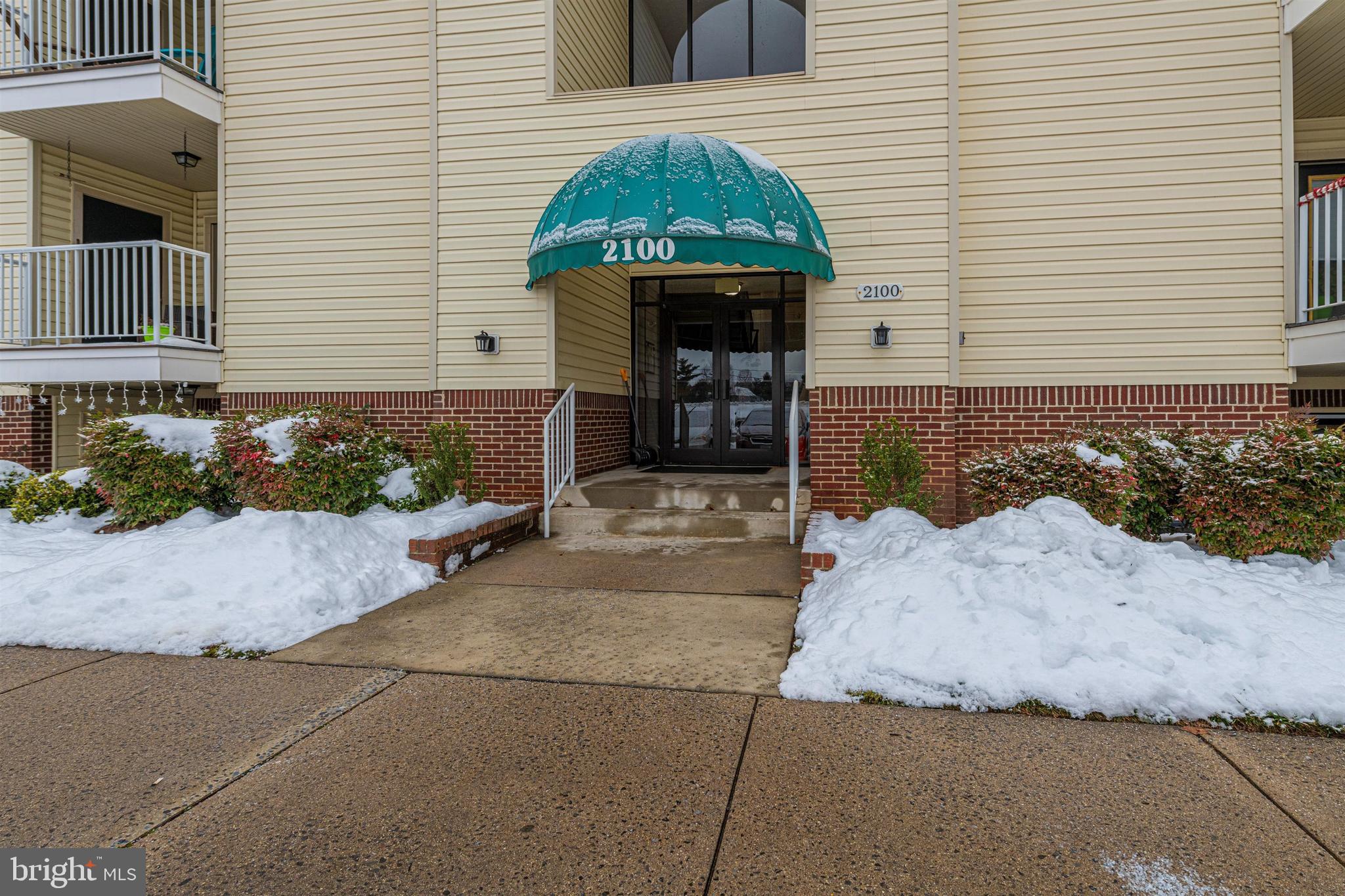 2100 Whitehall Road, Unit BC Frederick, MD 21702 - Photo 13 of 33 The covered entry welcomes you