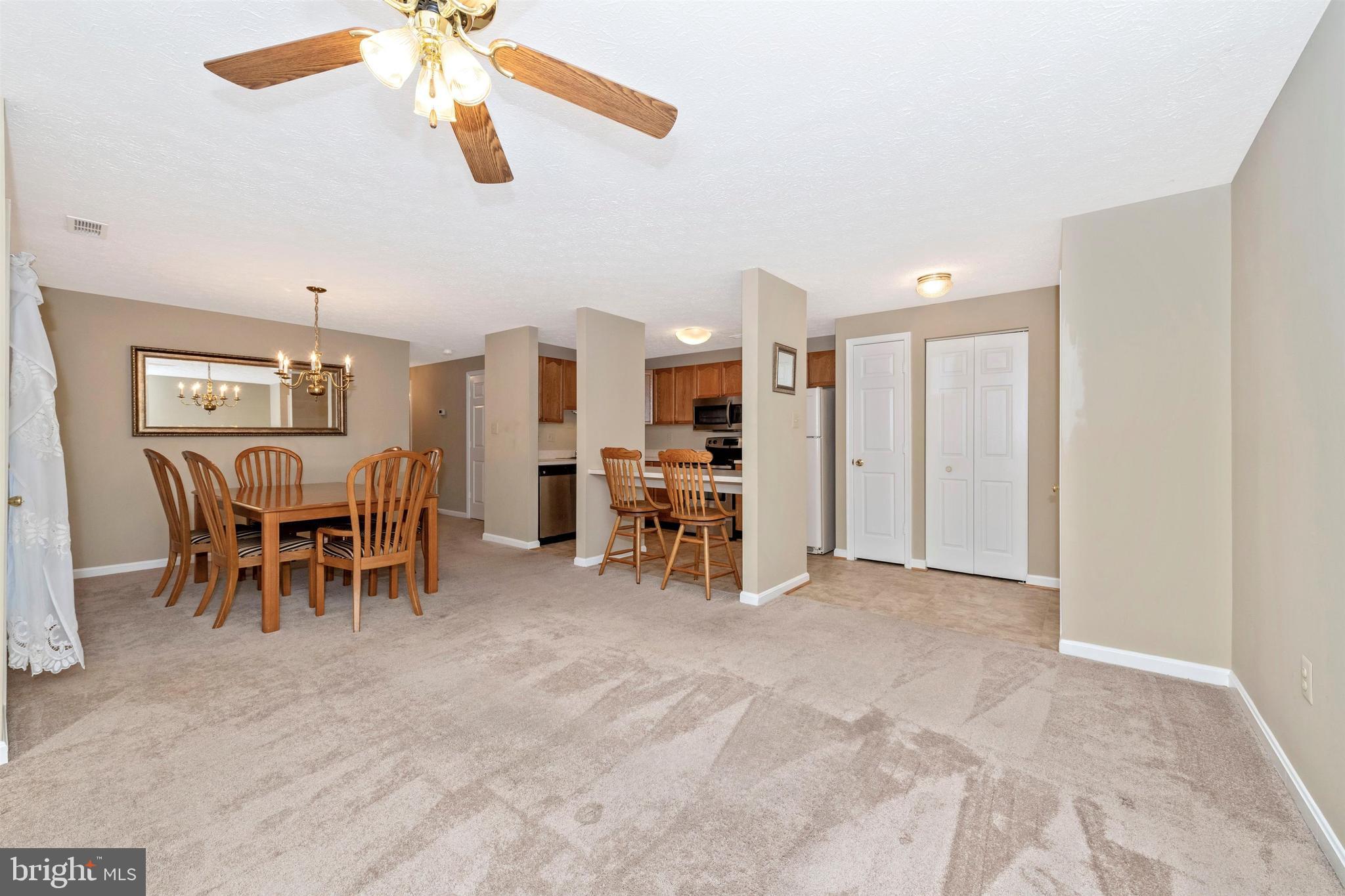 2100 Whitehall Road, Unit BC Frederick, MD 21702 - Photo 14 of 33 A view of the foyer, kitchen & dining rooms