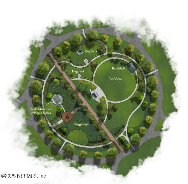 168 Coordinate Lane St. Johns, FL 32259 - Photo 21 of 22 an aerial view of a tennis court