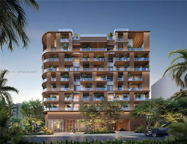 a front view of a building