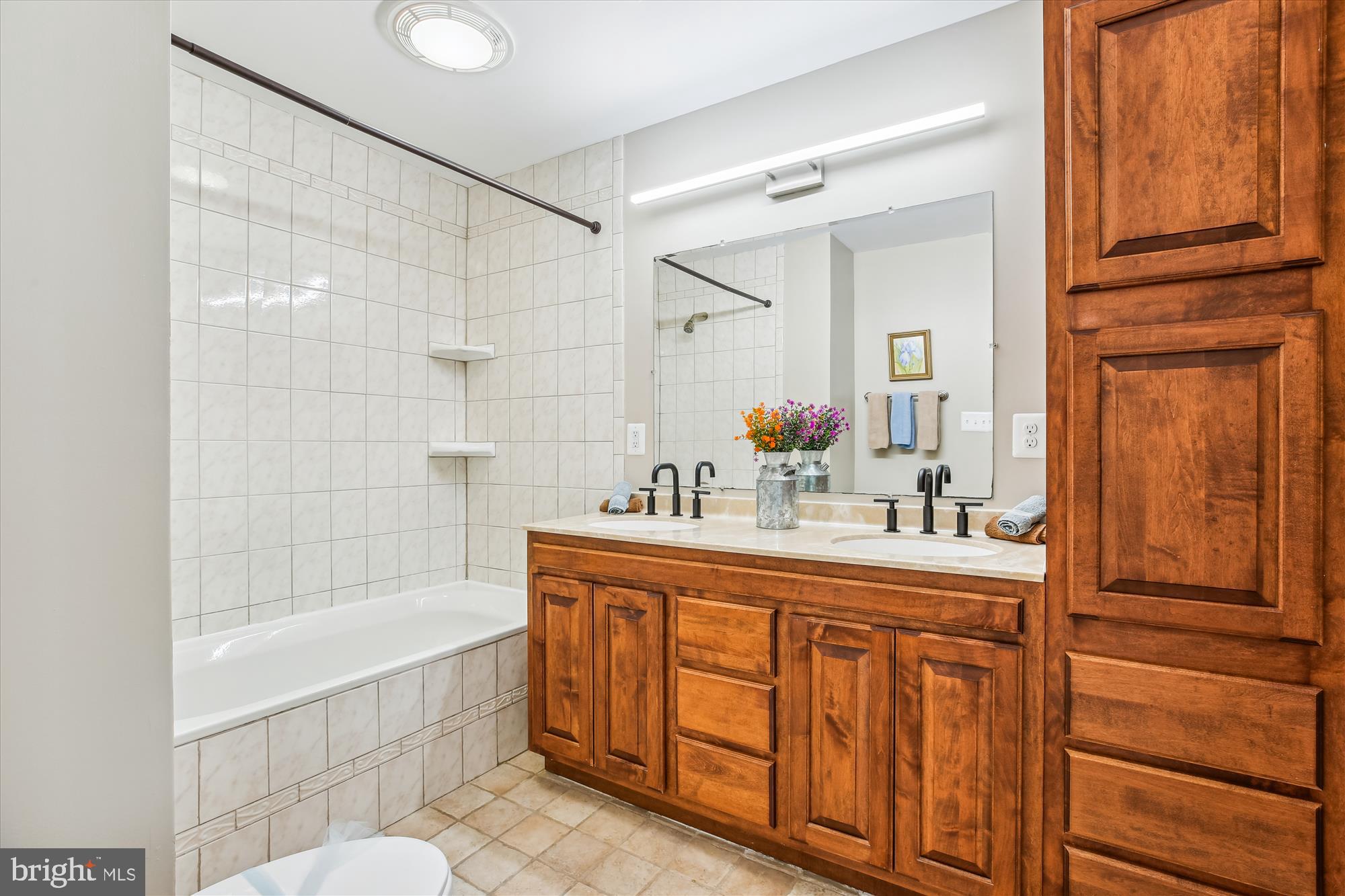 19313 Olney Mill Road Olney, MD 20832 - Photo 27 of 50 Abundant Cabinetry and Soaking Tub