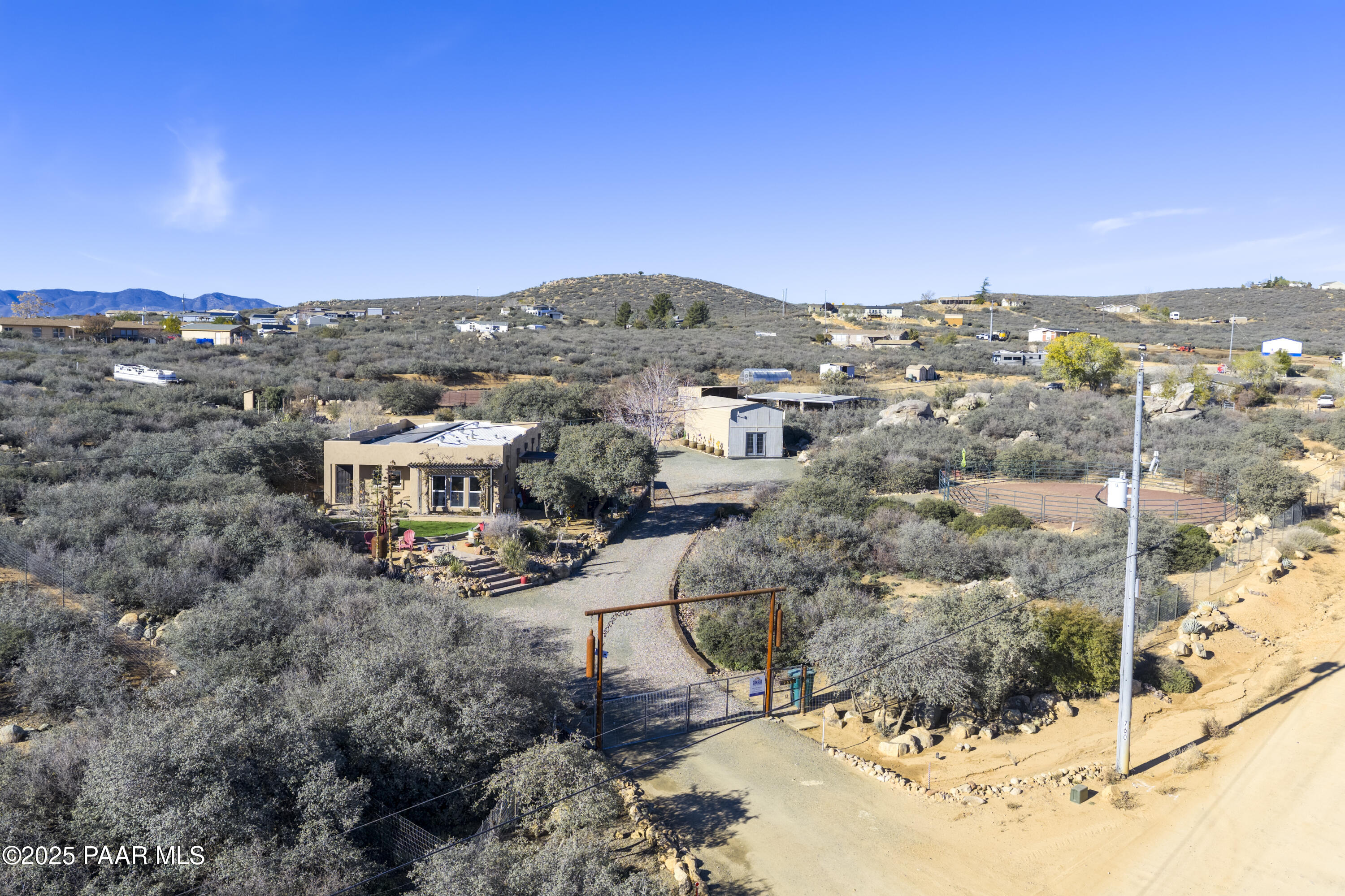 760 Yarber Wash Road Dewey, AZ 86327 - Photo 46 of 64 Aerial View 21