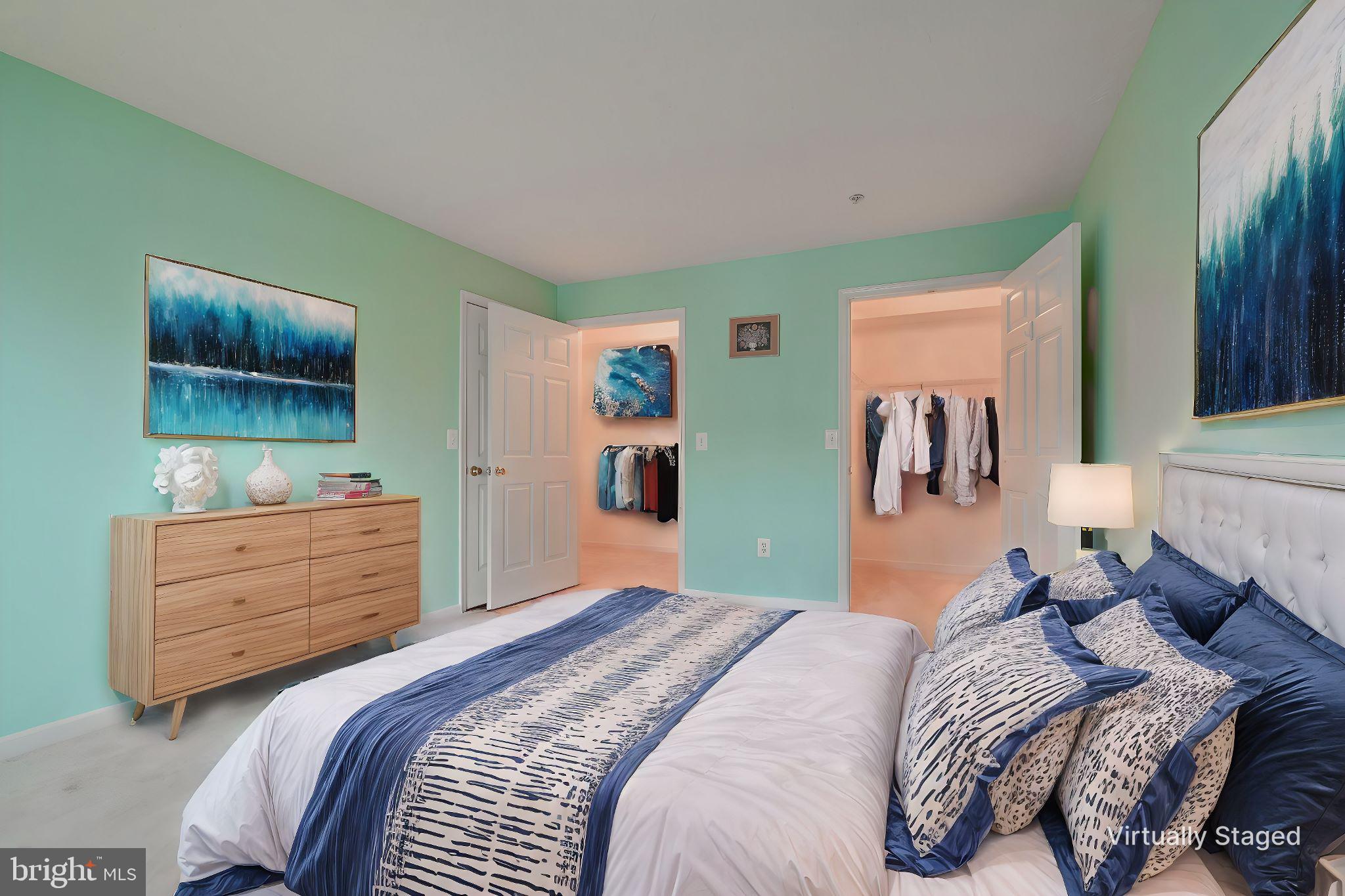 5318 Millfield Road, Unit 5318 Rosedale, MD 21237 - Photo 16 of 26 a bedroom with a bed and a television