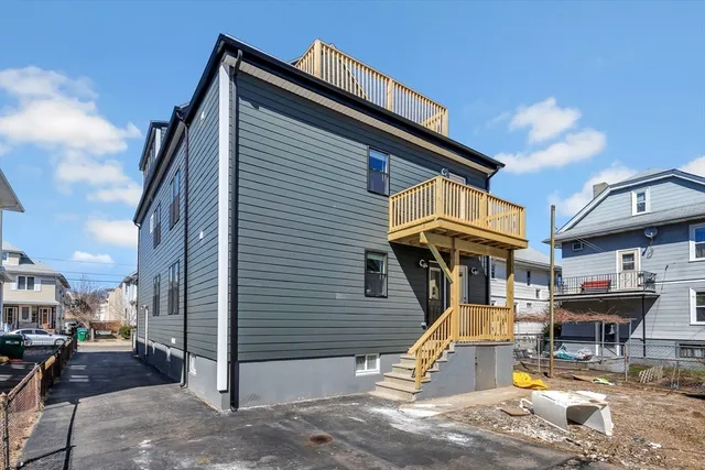 a view of a house with sitting area