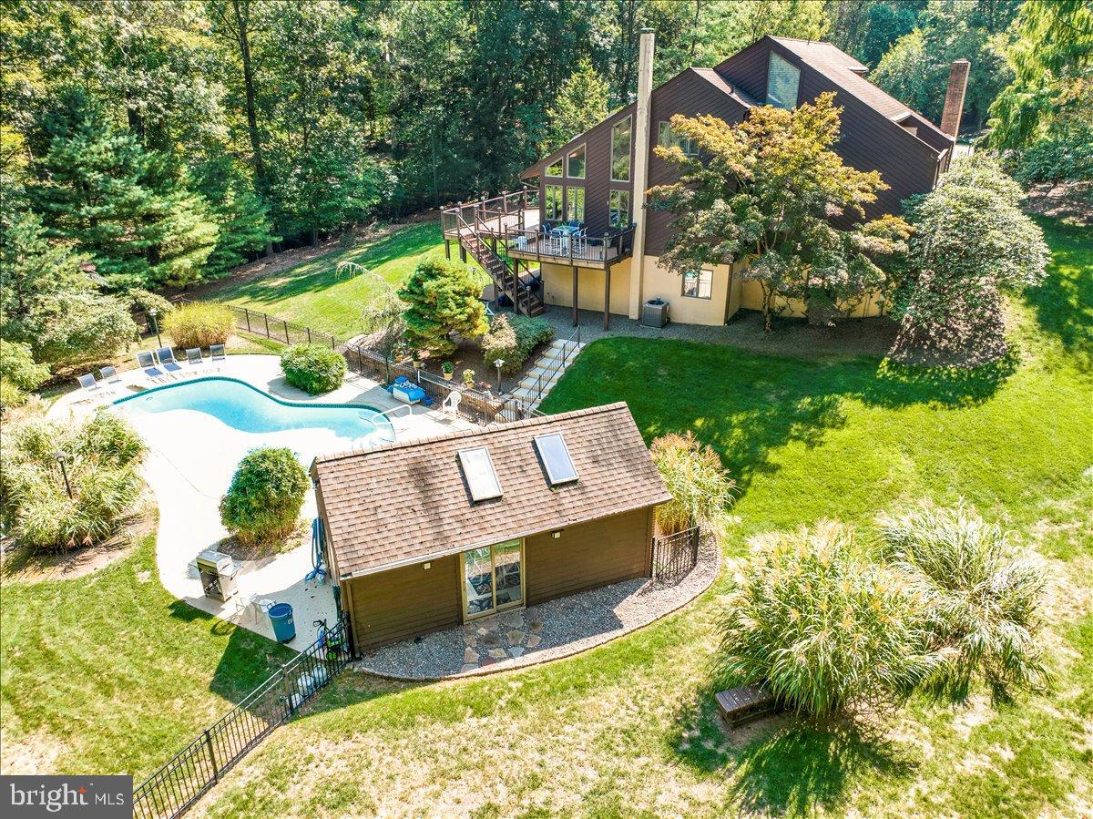 7 Hessian Boulevard Reading, PA 19607 - Photo 61 of 71 Serene retreat with pool and lush greenery.