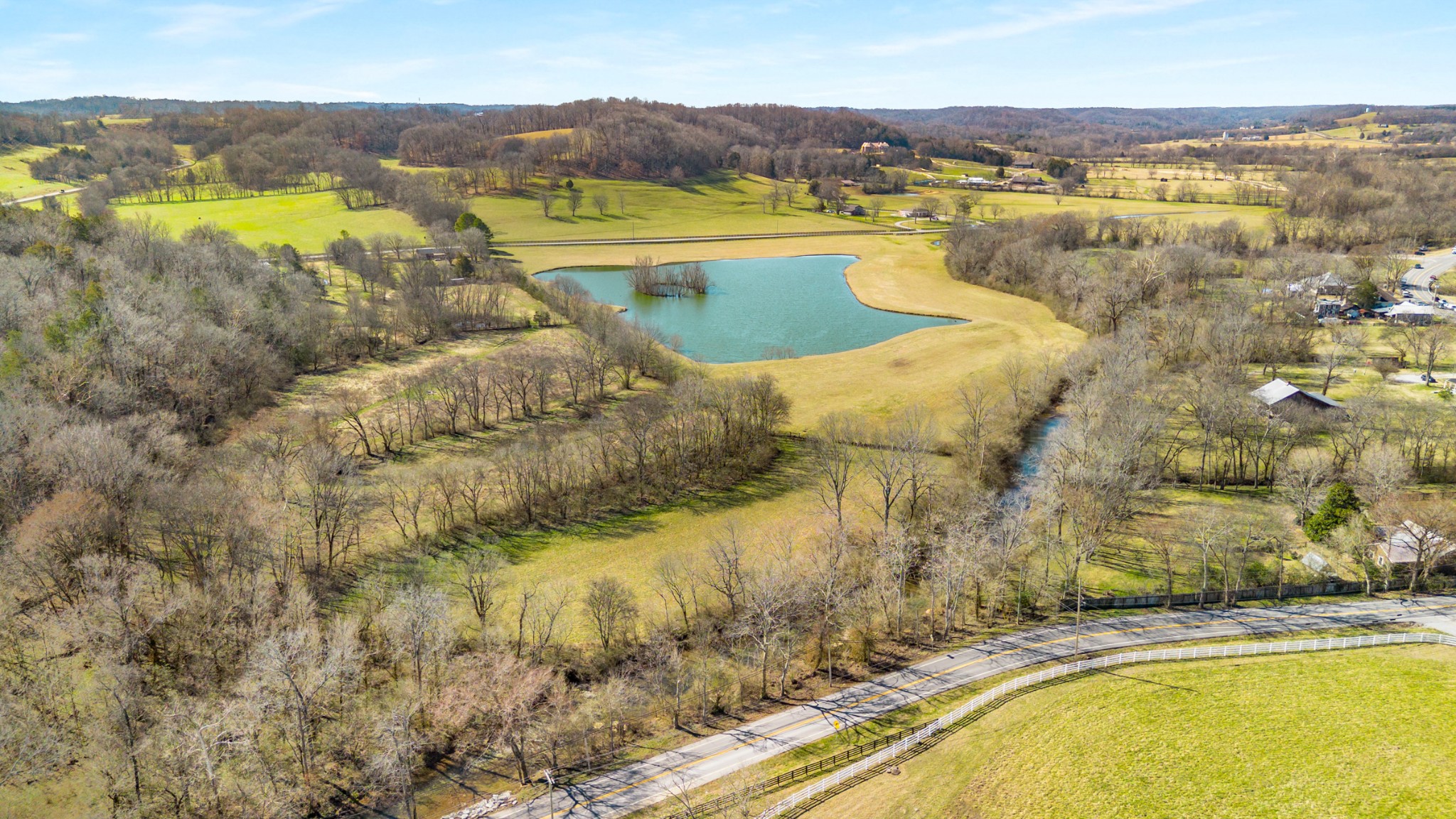3317 Floyd Road Franklin, TN 37064 - Photo 15 of 38 a view of a lake with mountains in the background