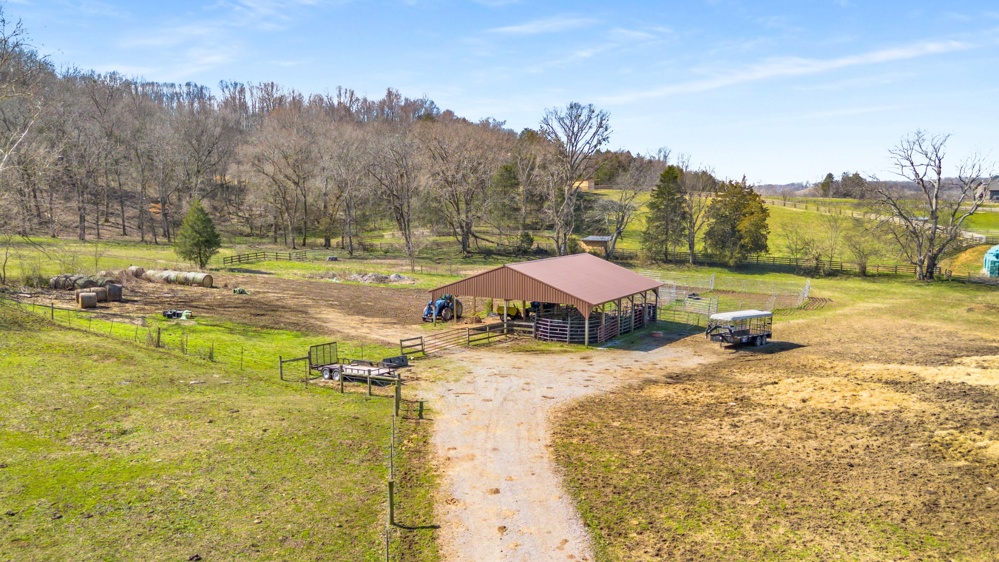 3317 Floyd Road Franklin, TN 37064 - Photo 7 of 38 a view of a swimming pool and trees in the background