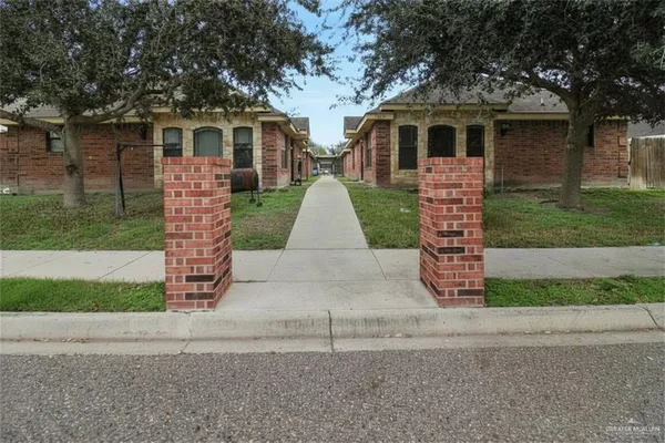 front view of house with a yard