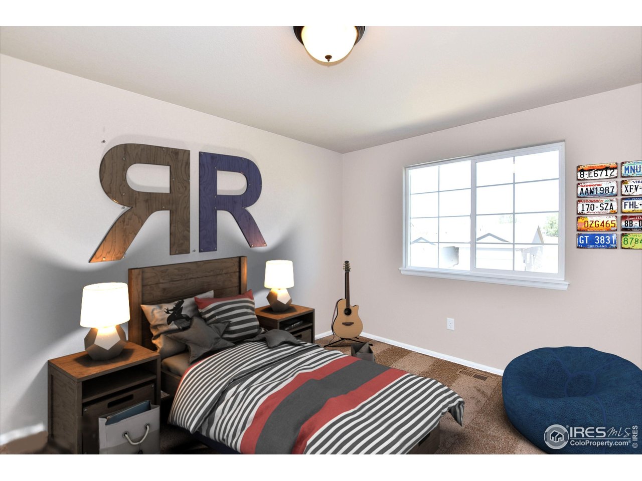 312 August Lane Windsor, CO 80550 - Photo 40 of 40 a bedroom with bed and a window