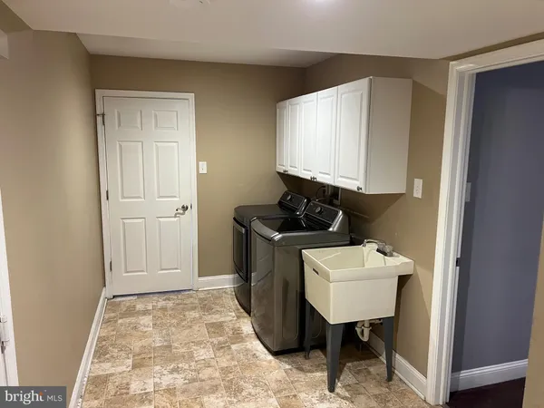 a room with storage and utility