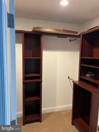 a view of walk in closet