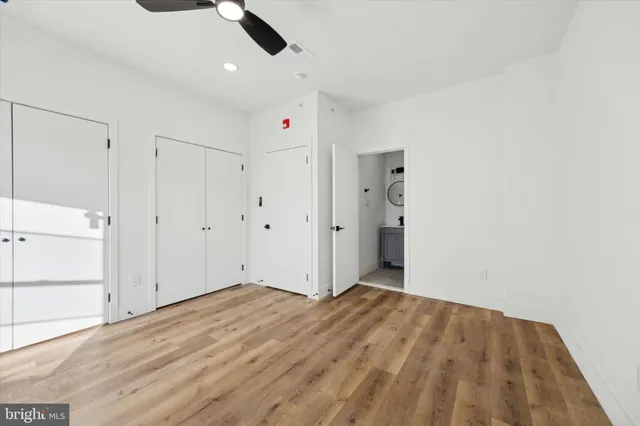 a view of hallway with natural light