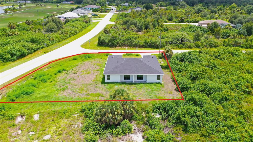 12258 Henley Avenue, Unit B Port Charlotte, FL 33981 - Photo 35 of 39 an aerial view of a house
