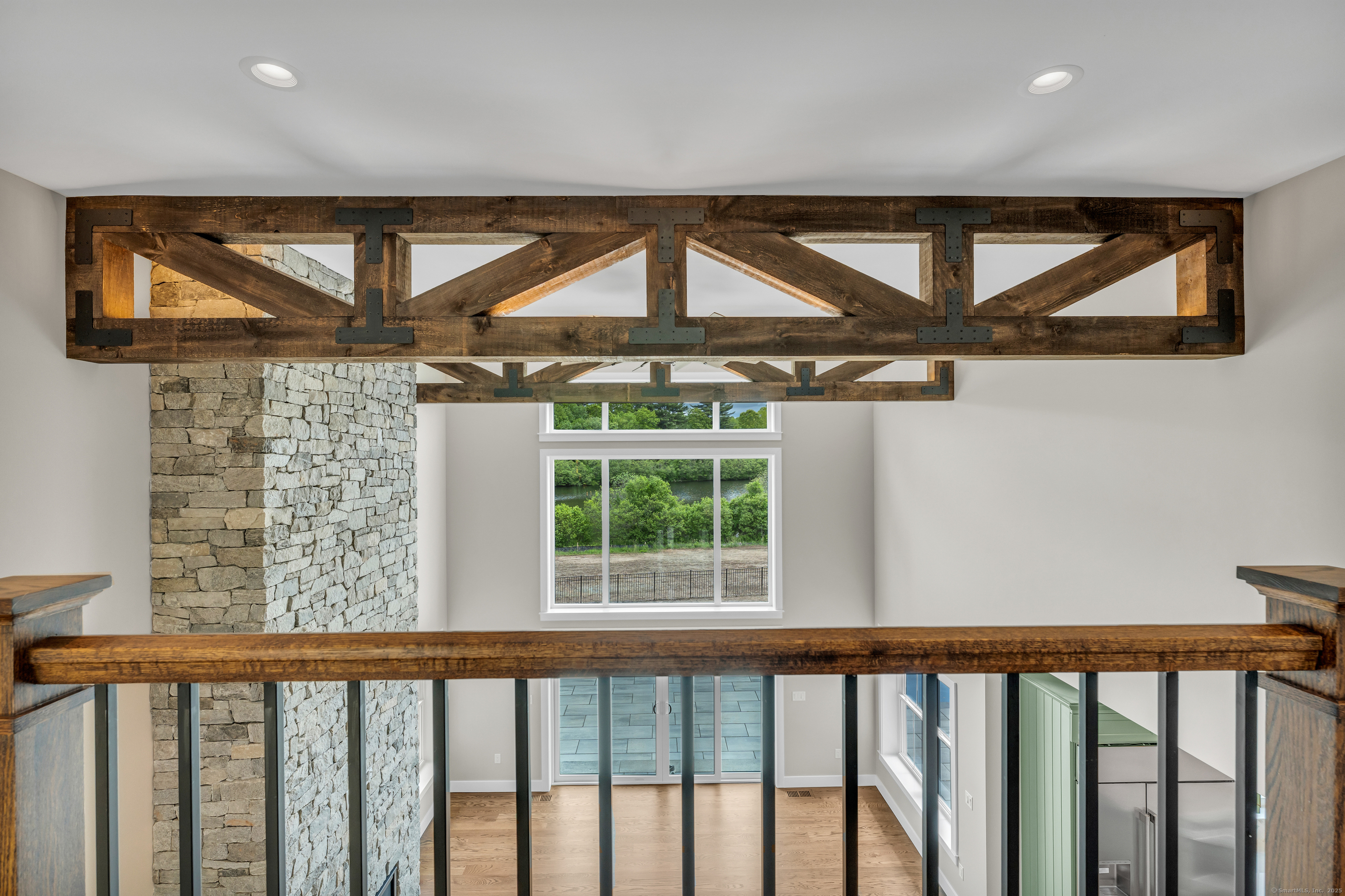 11 Buttonball Road Old Lyme, CT 06371 - Photo 31 of 38 Another view of the custom beams.