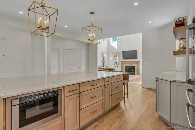 a view of a yard in front of a house