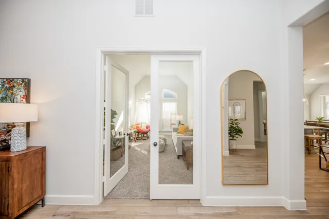 a view of livingroom with furniture and window