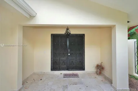 a view of a entryway door