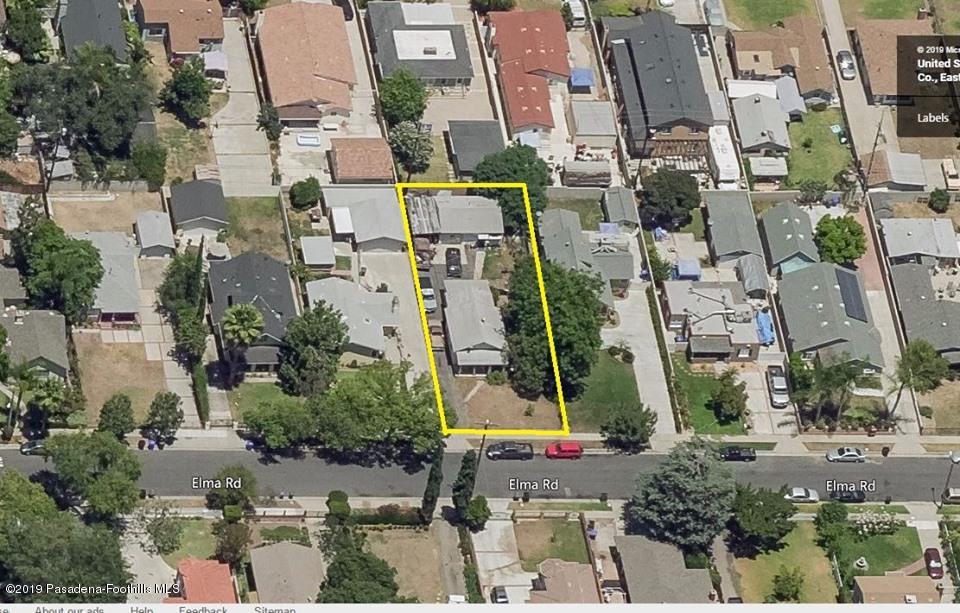 3837 Elma Road Pasadena, CA 91107 - Photo 2 of 2 an aerial view of houses with outdoor space