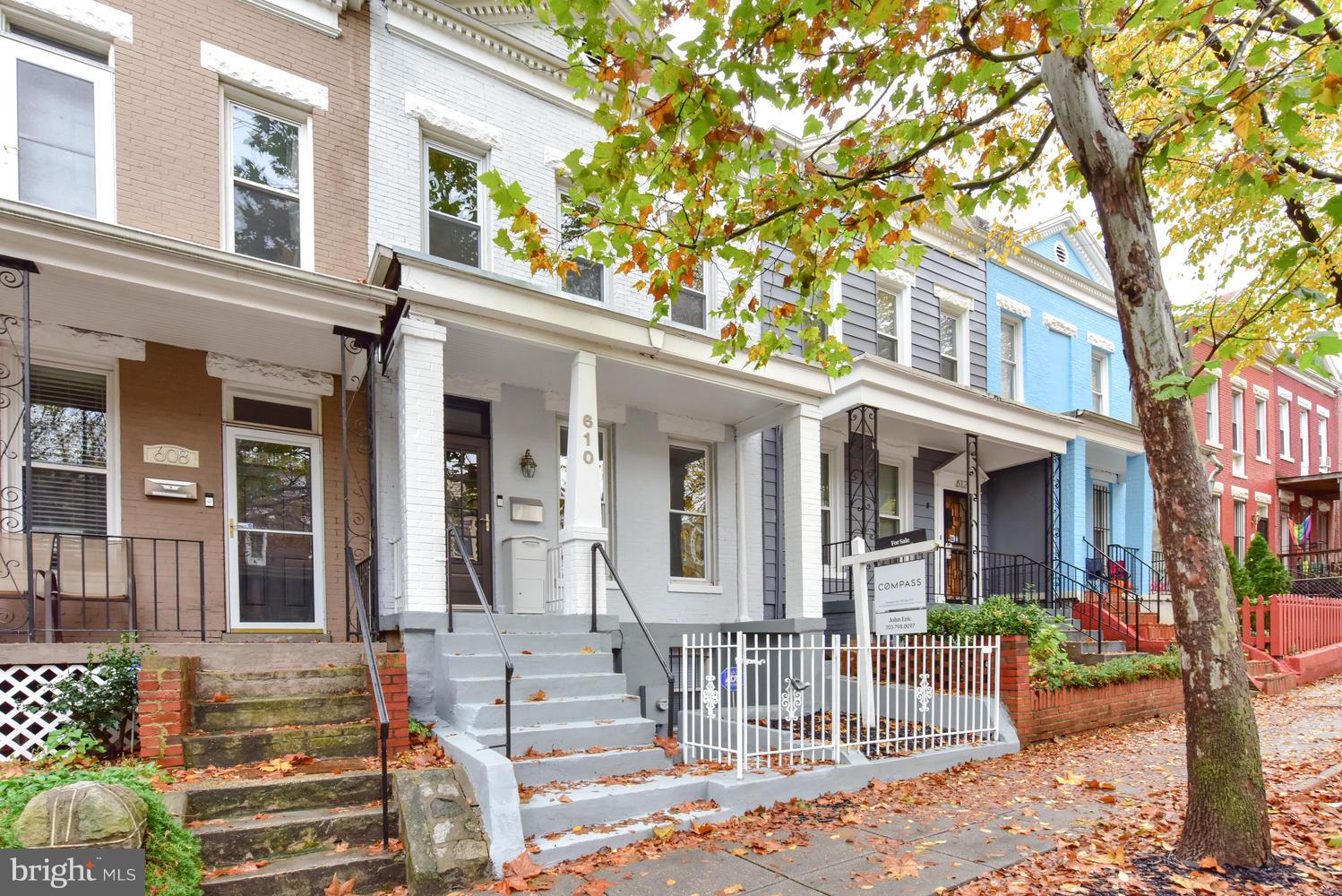 610 Columbia Road Northwest Washington, DC 20001 - Photo 1 of 29 a view of house with a outdoor space